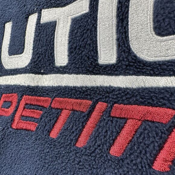 Vintage Nautica Competition Nautech 1/4 Zip Fleece Size XL Embroidered USA Made - Picture 7 of 15